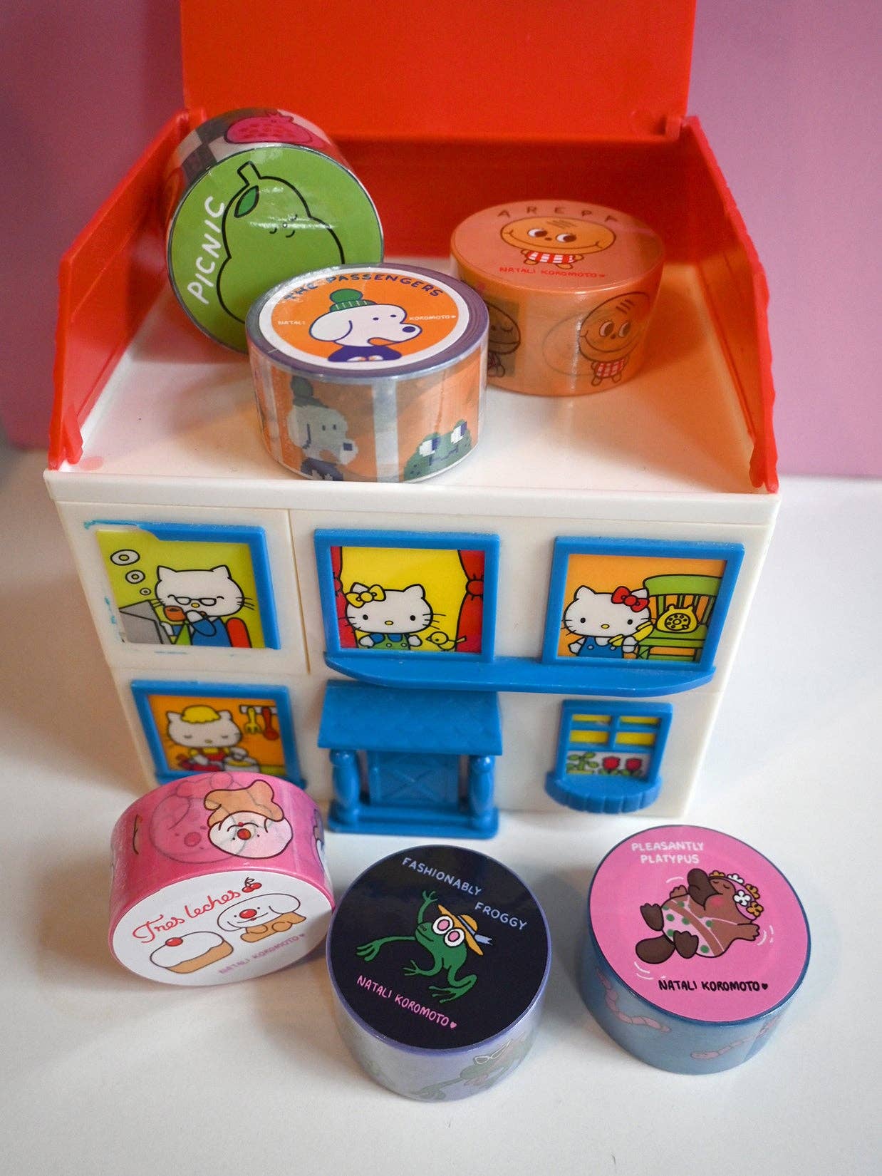 Natali Koromoto | Washi Tape: Ceramic Party