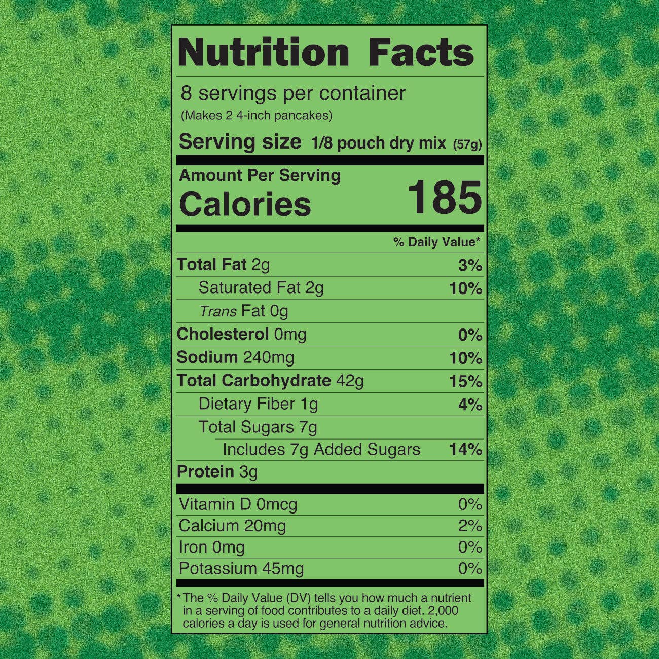 KiuKiu | Pandan Coconut Mochi Pancake and Waffle Mix