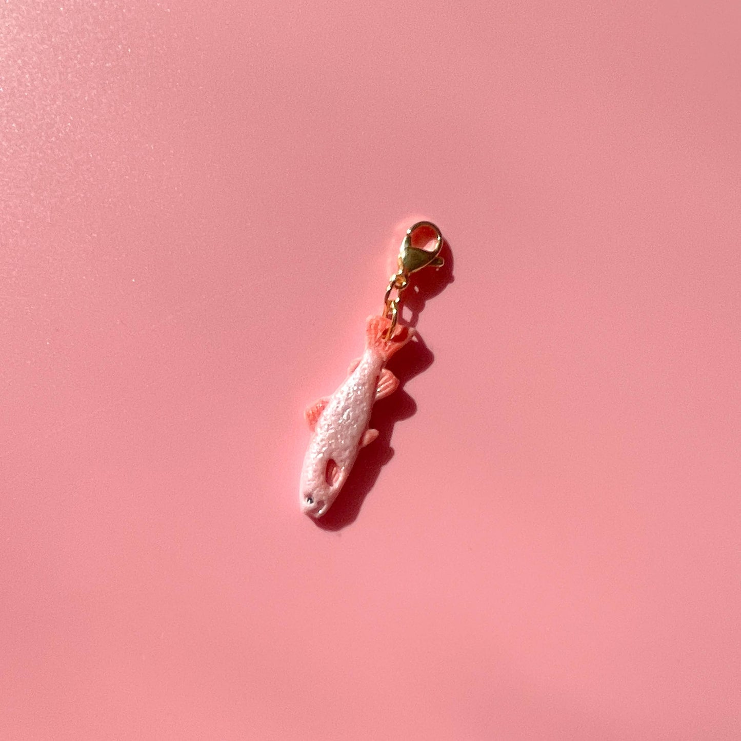 Bold Blossom Shop | Pink Fancy Fish Bag Charm