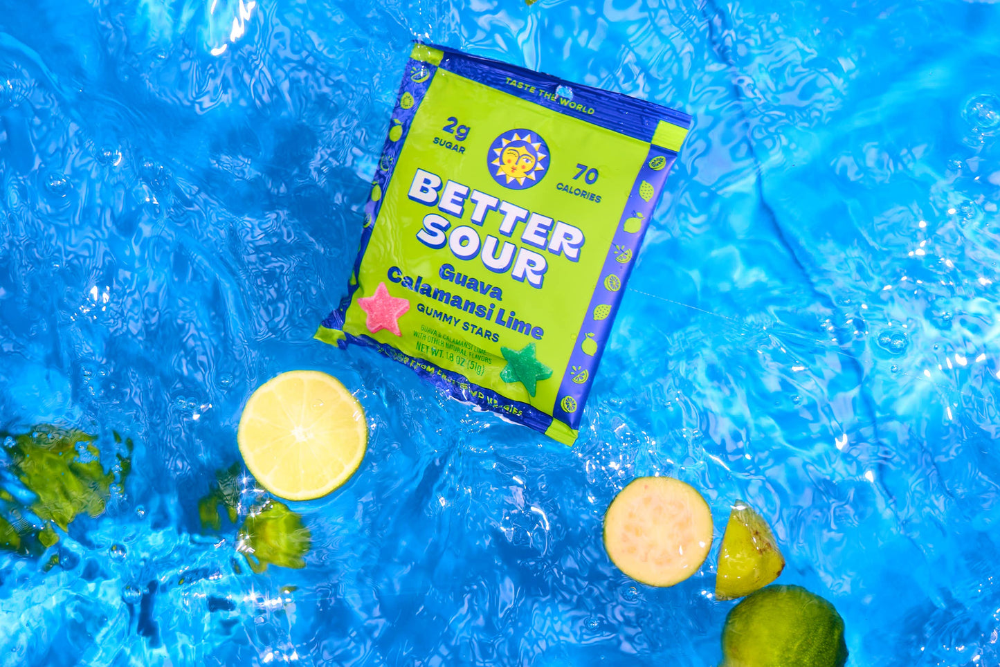 Better Sour | Better Sour | Guava Calamansi Lime Gummy Stars