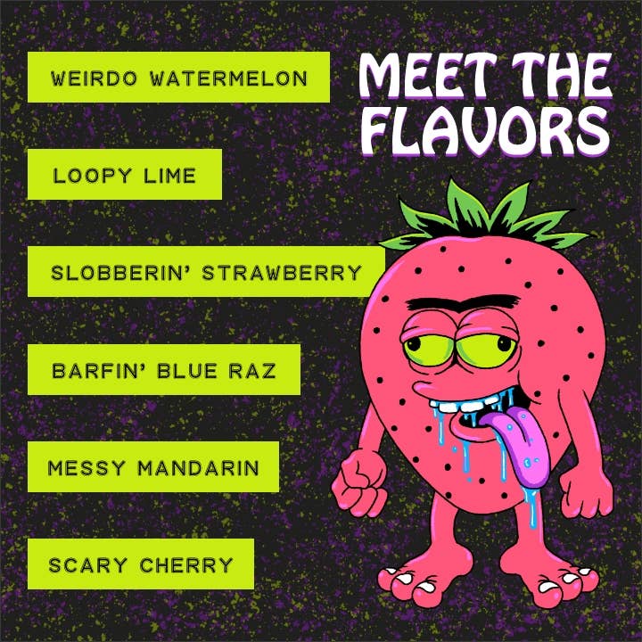 Rotten Candy | NEW Sour Gummy Cruncheez