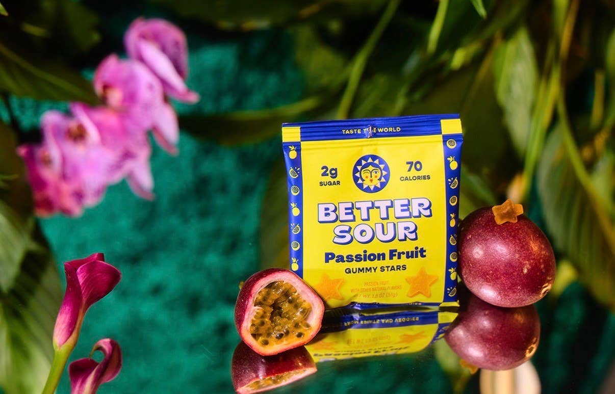 Better Sour | Better Sour | Passion Fruit Gummy Stars