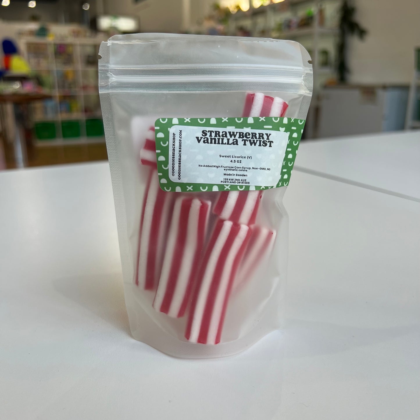 Goodies | Strawberry Vanilla Licorice Twists