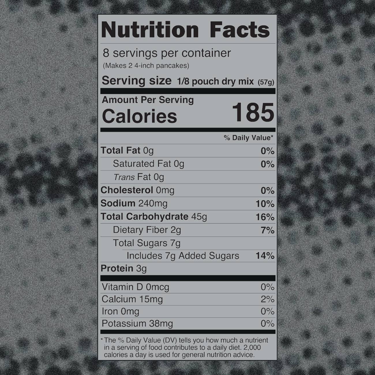 KiuKiu | Black Sesame Mochi Pancake and Waffle Mix