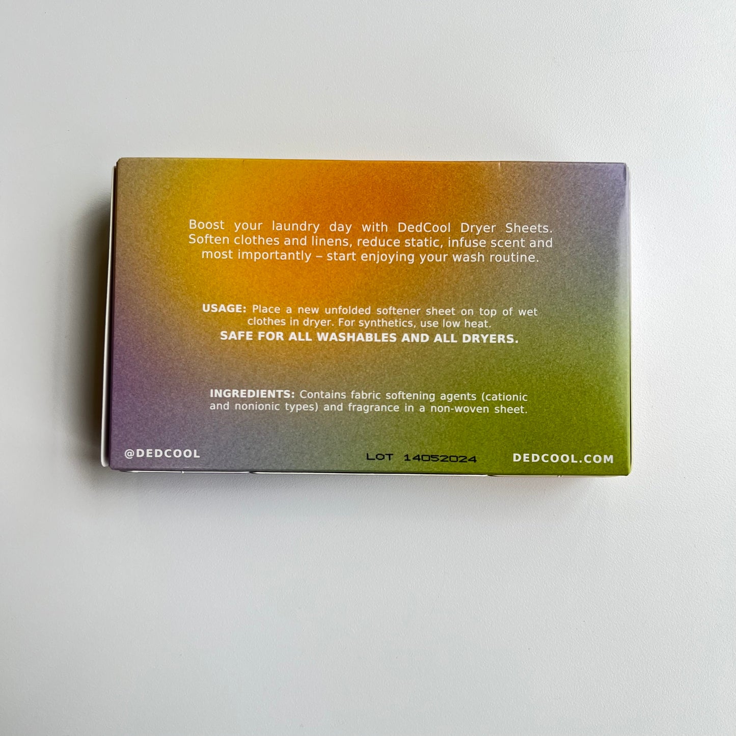 Dedcool | Taunt Dryer Sheets