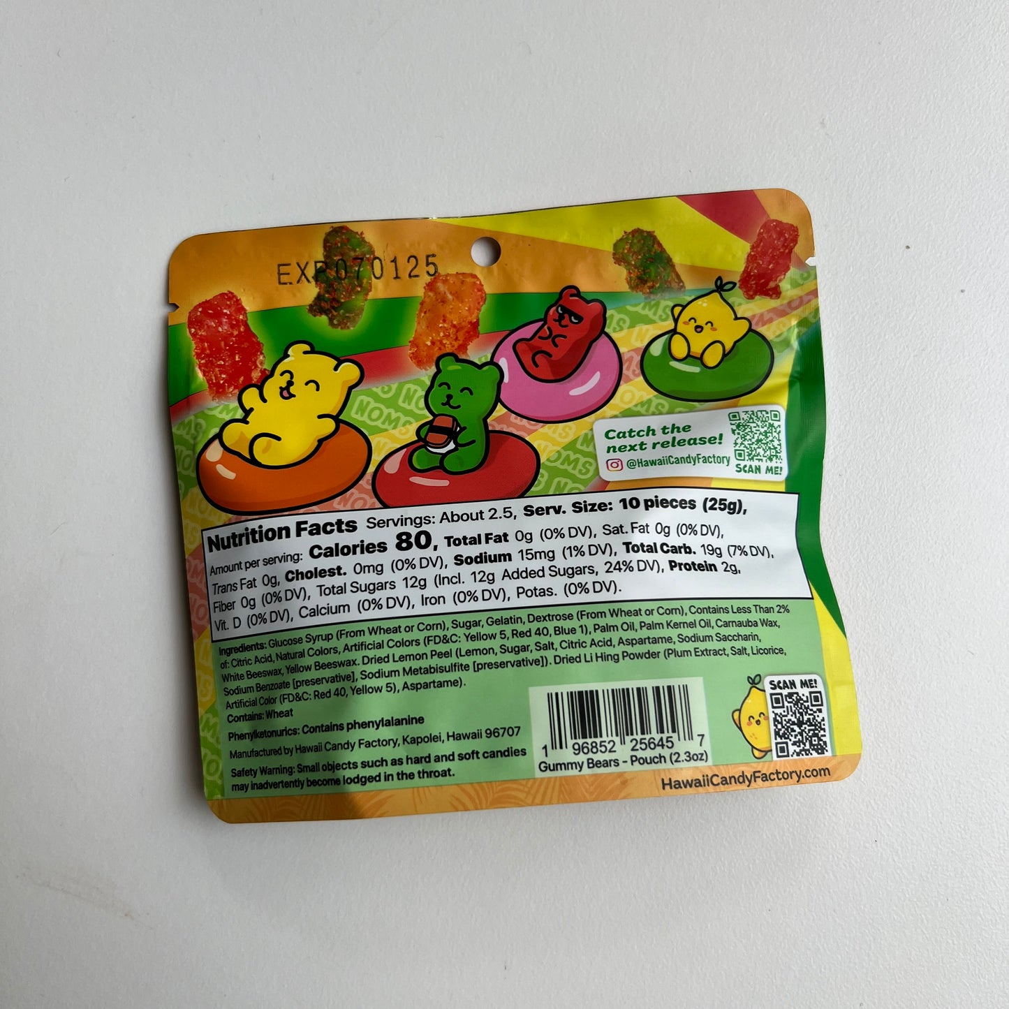 Noms Hawaii Candy | Gummy Bears & Li Hing Mui