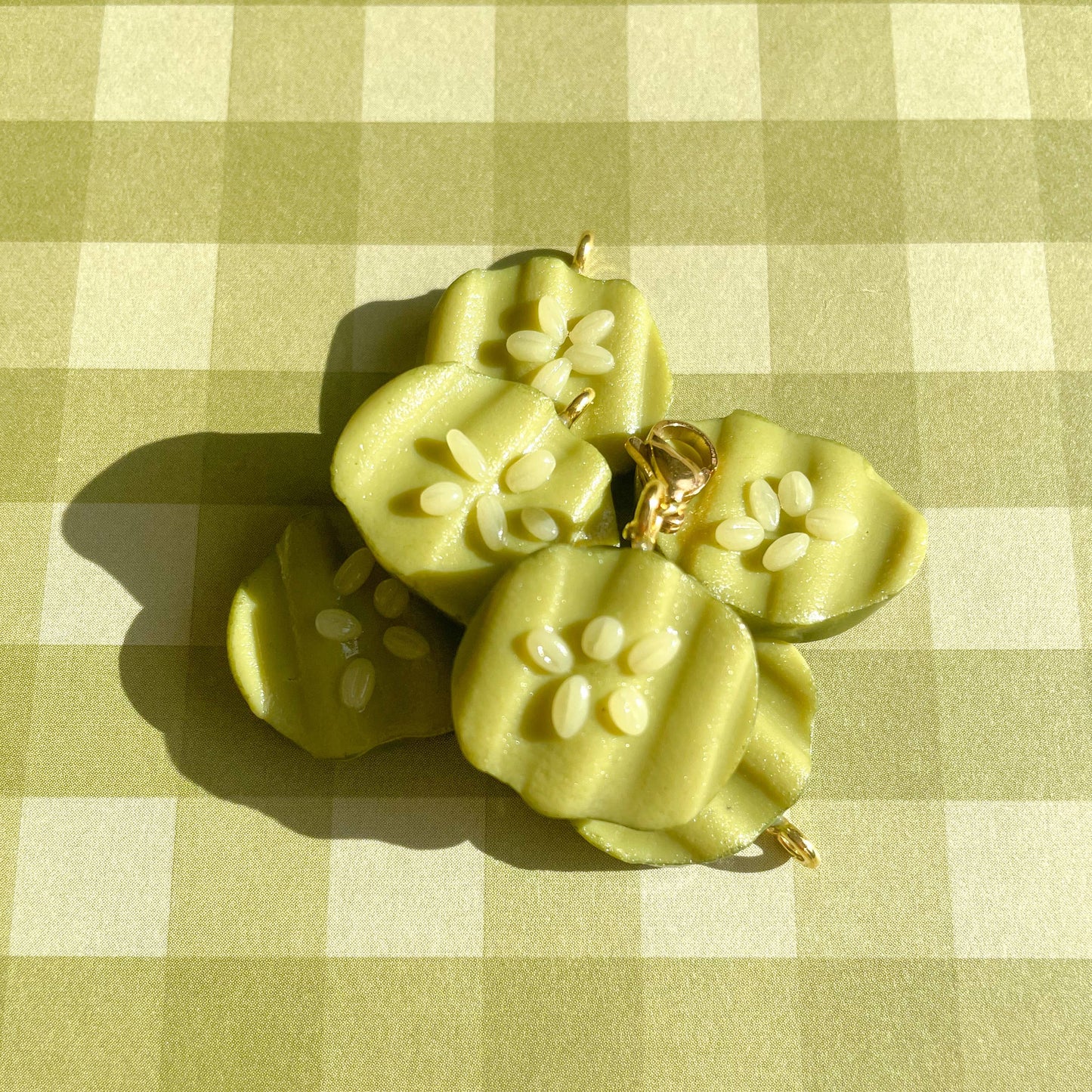 Bold Blossom Shop | Pickle Chip Bag Charm