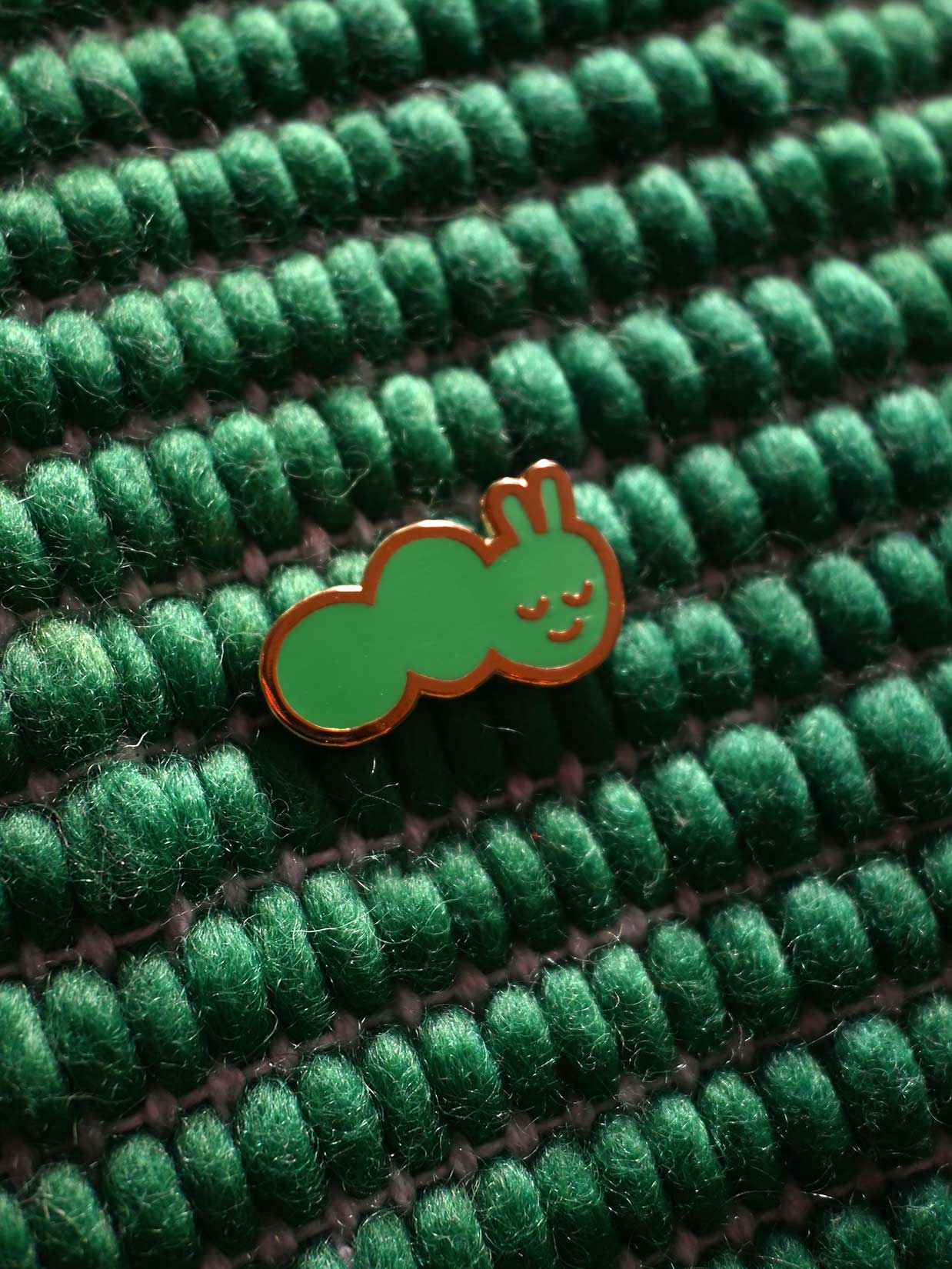 Natali Koromoto | "Caterpillar" Enamel pin