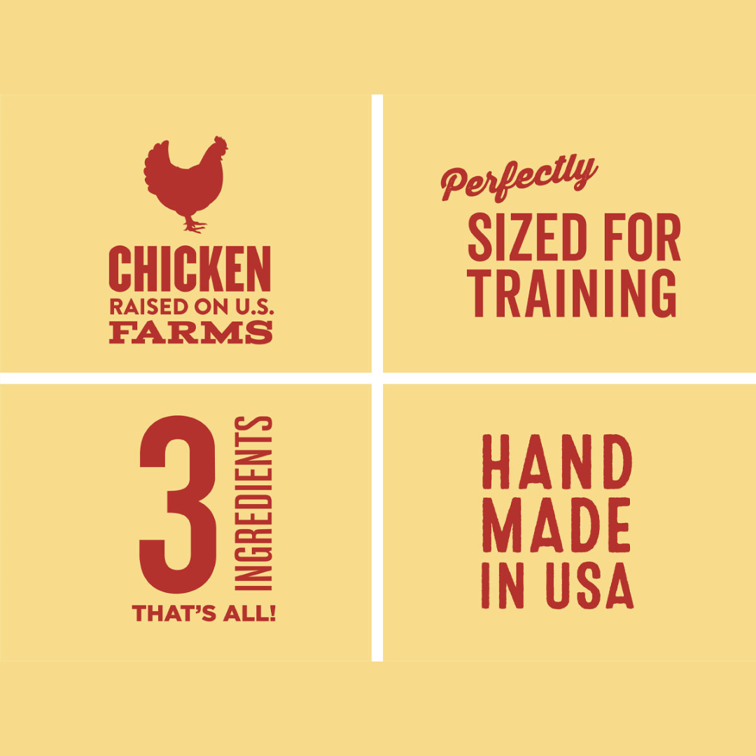 Polkadog | Mini Tube: Chicken Littles, Training Bits - 2oz - Dog Treats