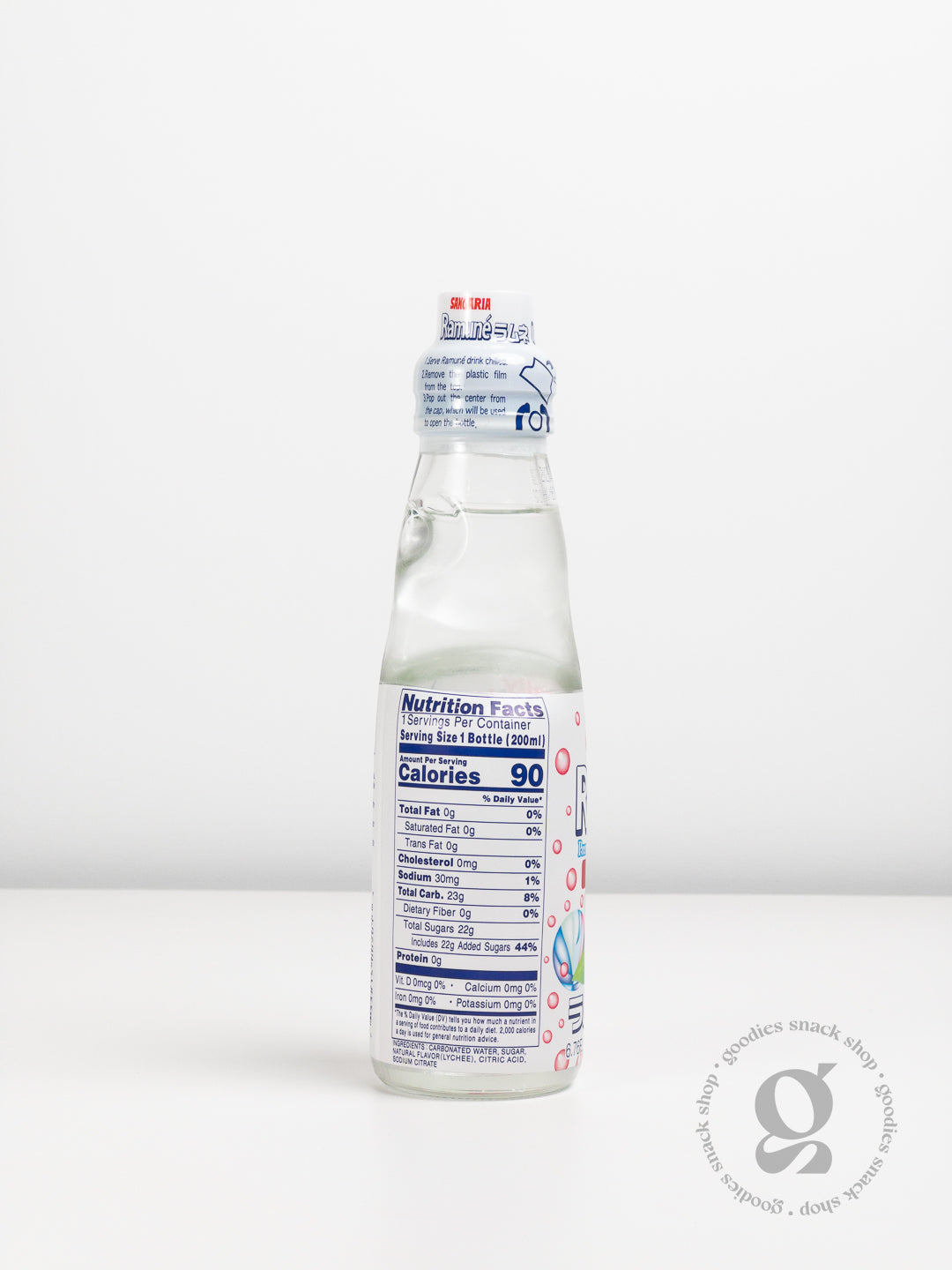 Sangaria | Lychee Japanese Marble Ramune Soda