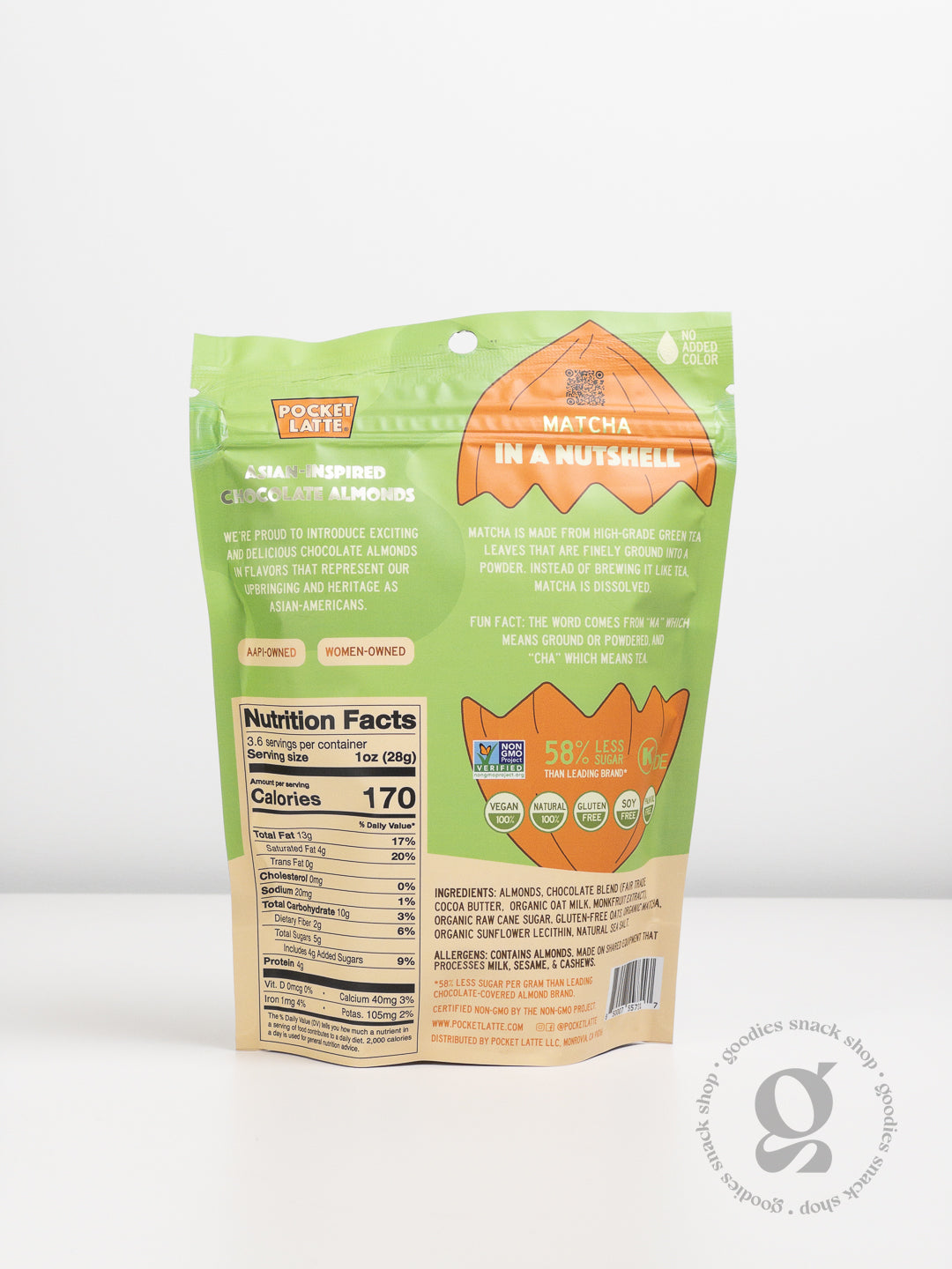 Pocket's Chocolates | Matcha Choco Nuts