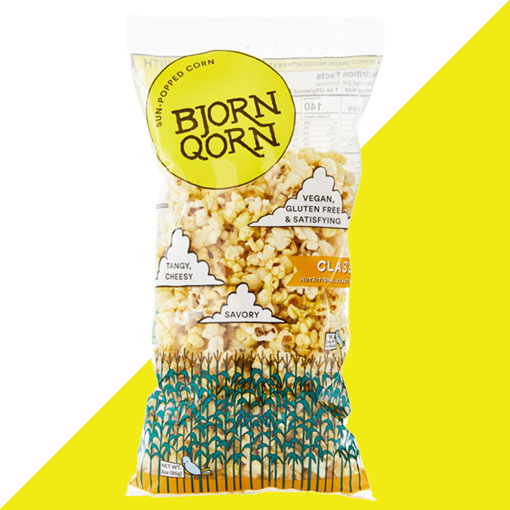 BjornQorn | Classic Sun Popped Popcorn