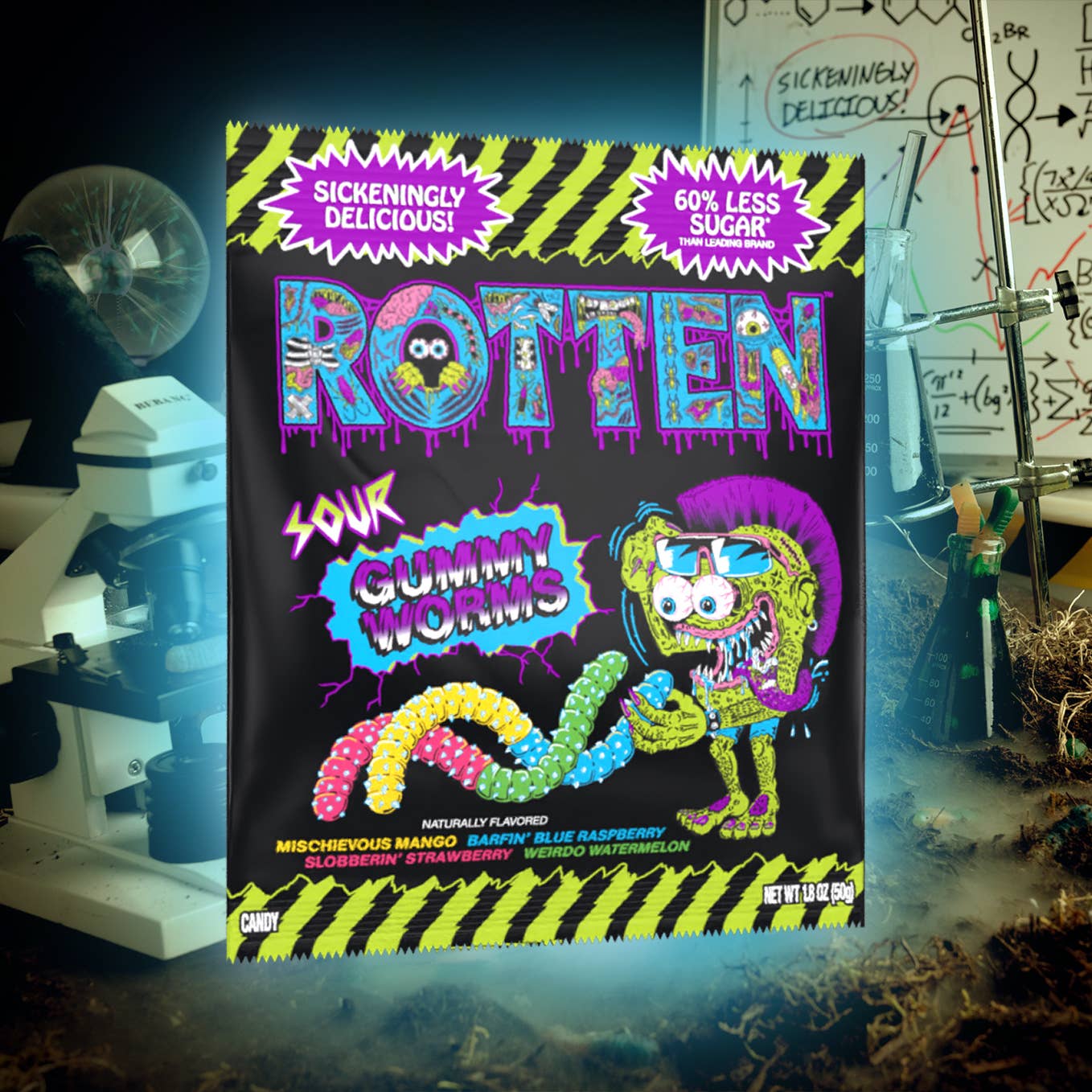 Rotten | Sour Gummy Worms