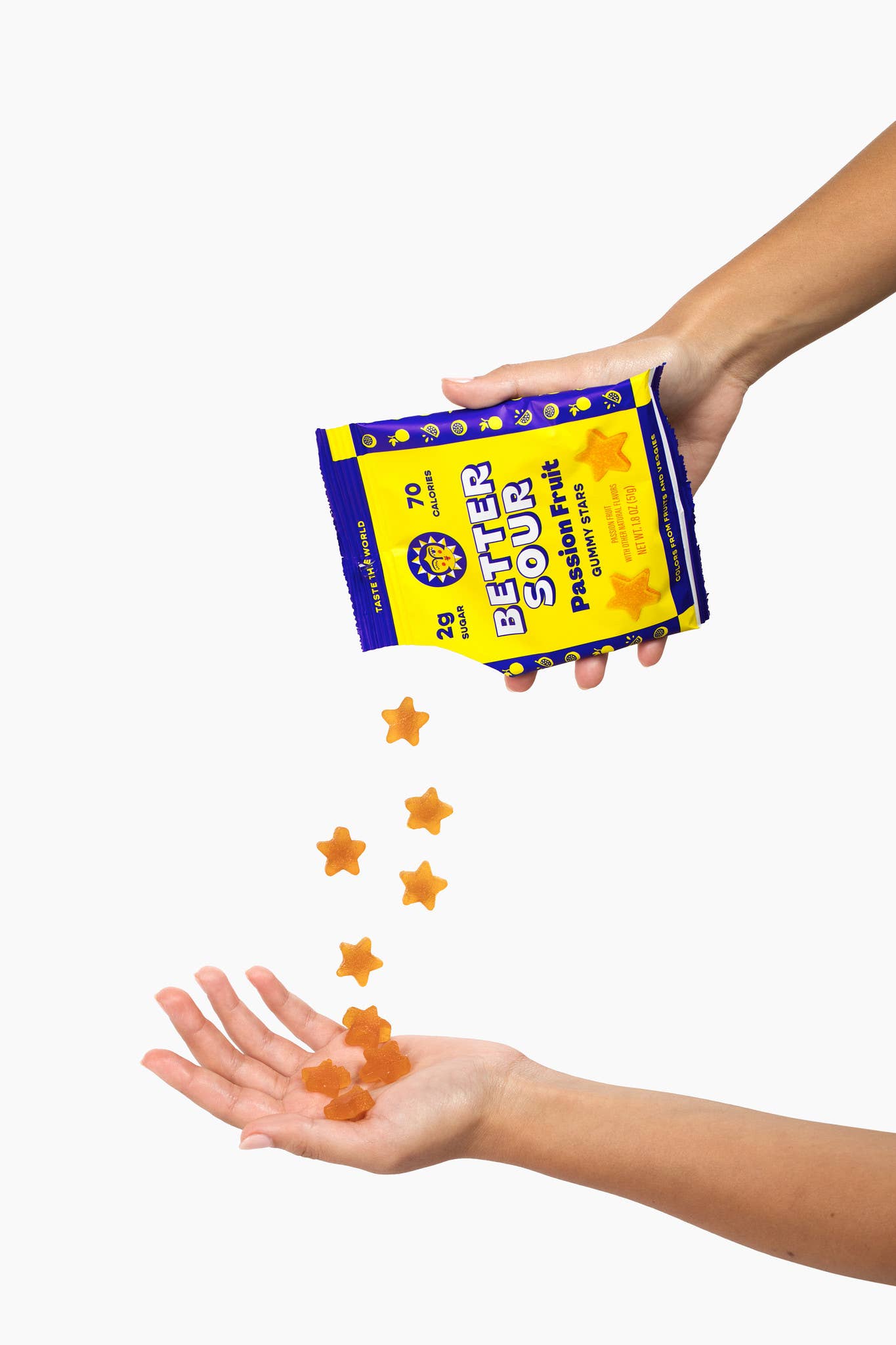 Better Sour | Better Sour | Passion Fruit Gummy Stars