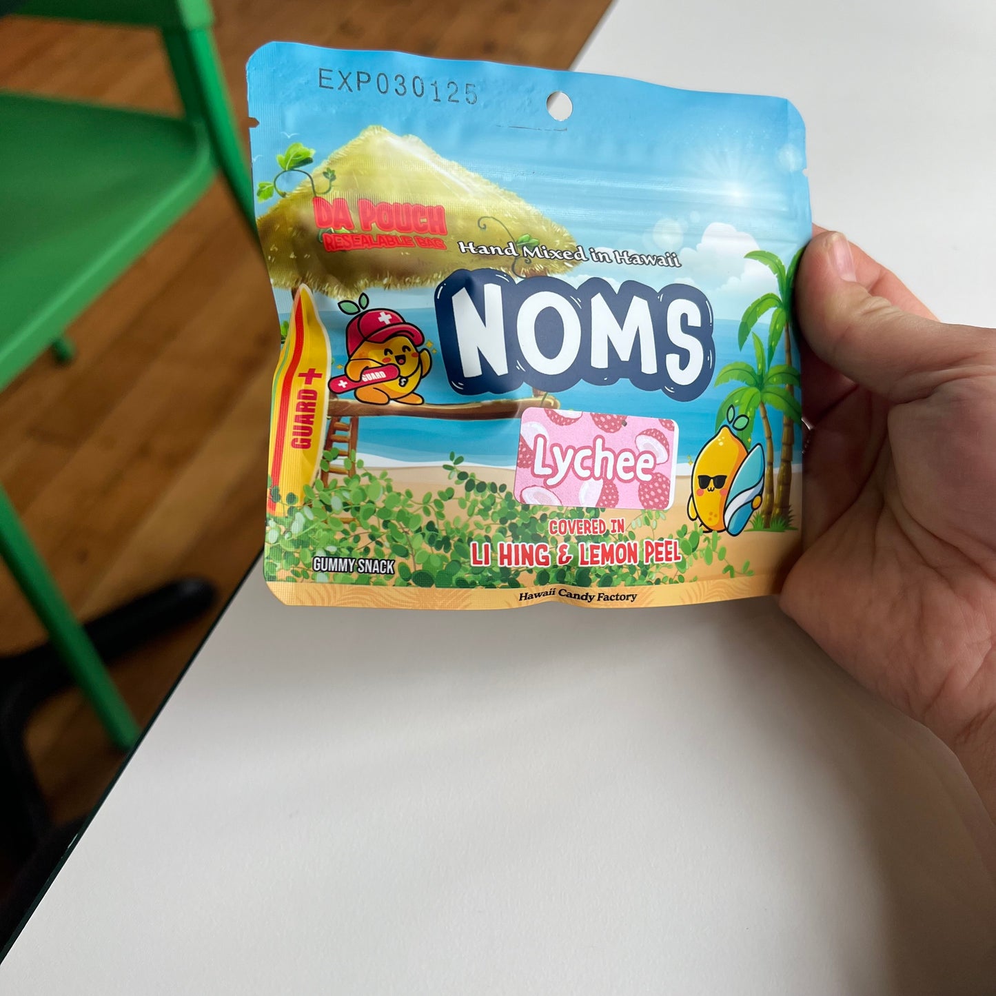 Noms Hawaii Candy  | Lychee Li Hing Mui Gummy