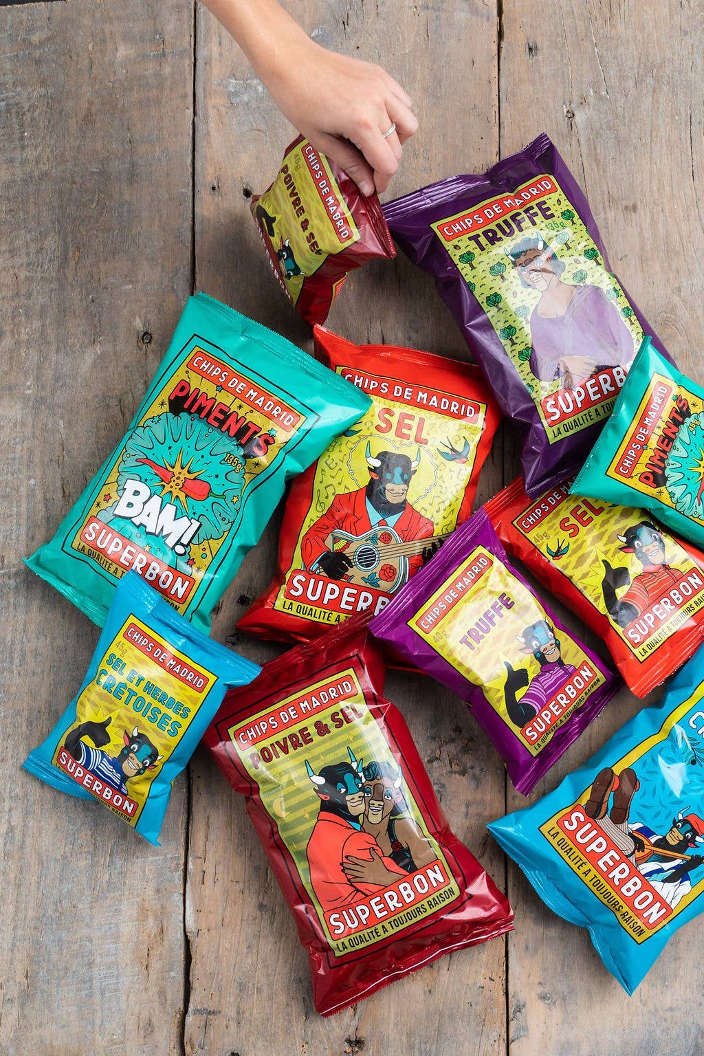 Superbon | Chips de Madrid (US) Pimento (BBQ) Chips 135g