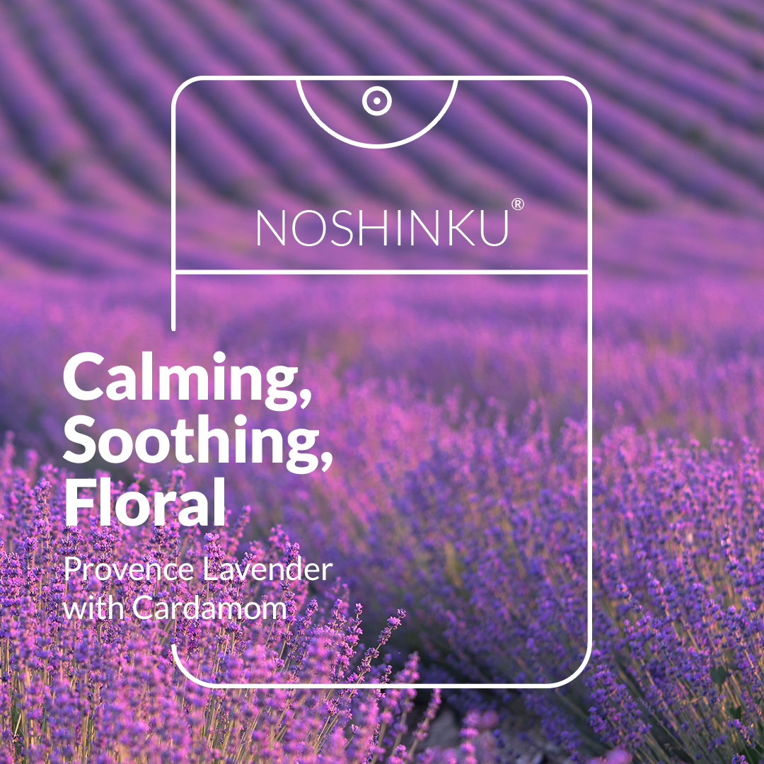 Noshinku | Refillable Lavender Ultra-Moisturizing Pocket Hand Sanitizer