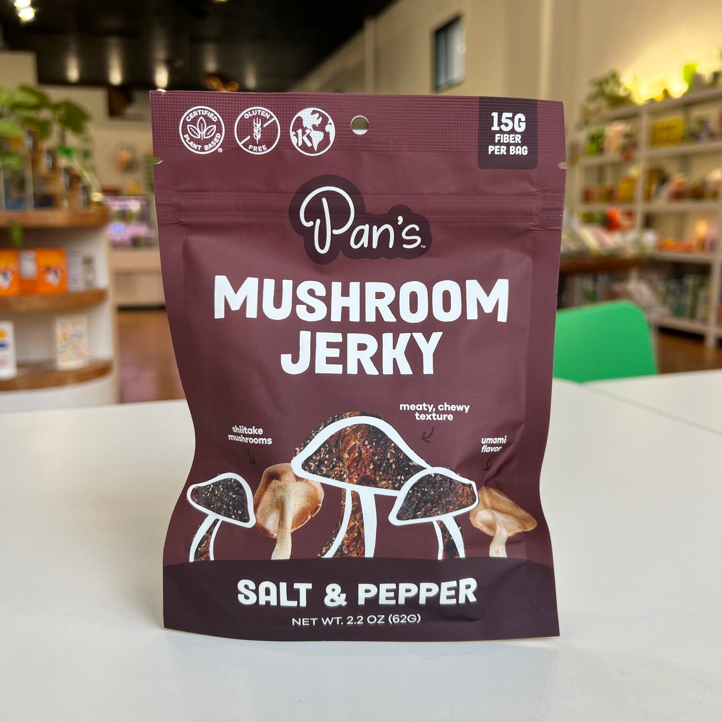 Pan's | Mushroom Jerky - Salt & Pepper