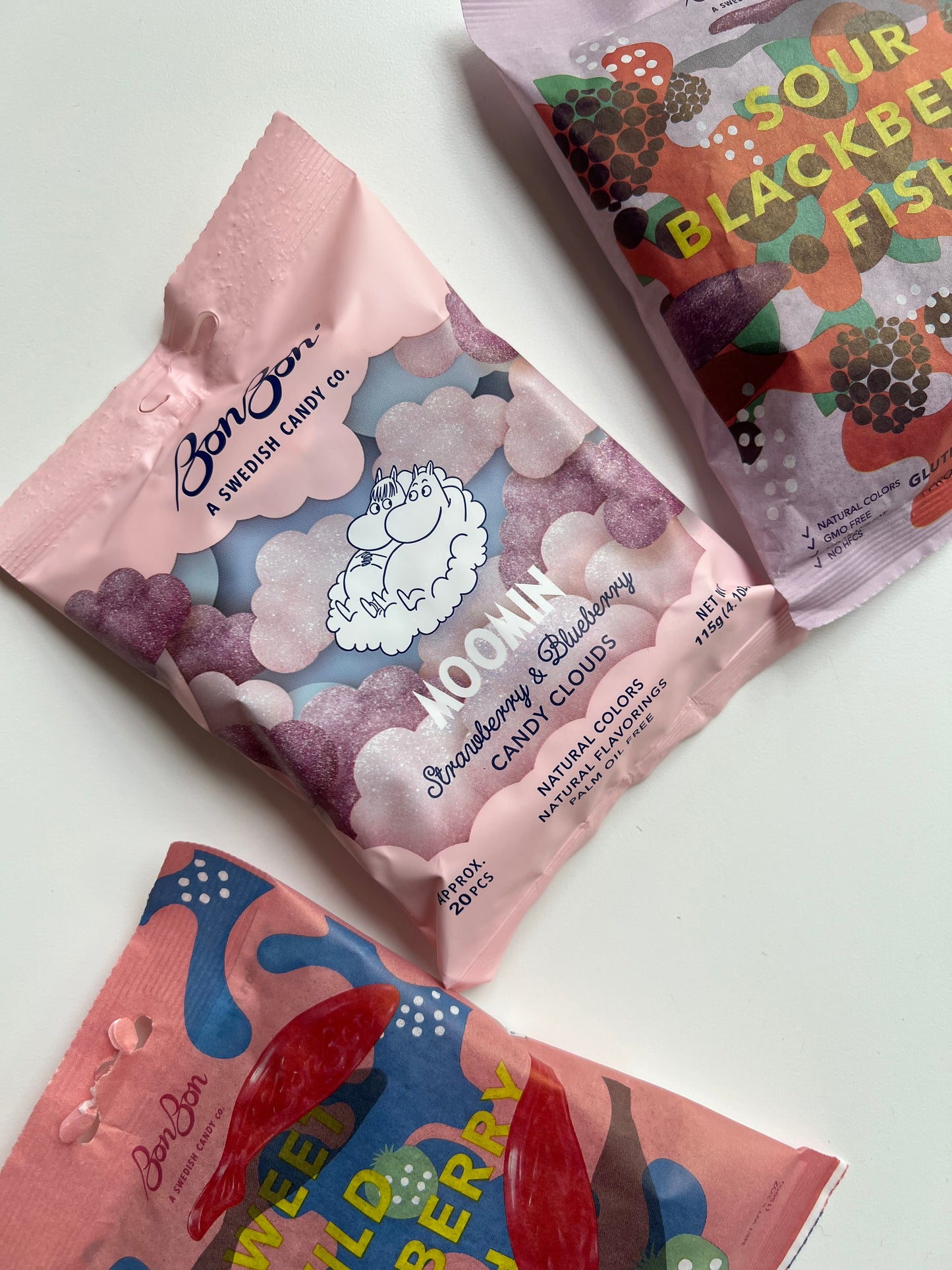 Moomin Strawberry & Blueberry Candy Clouds