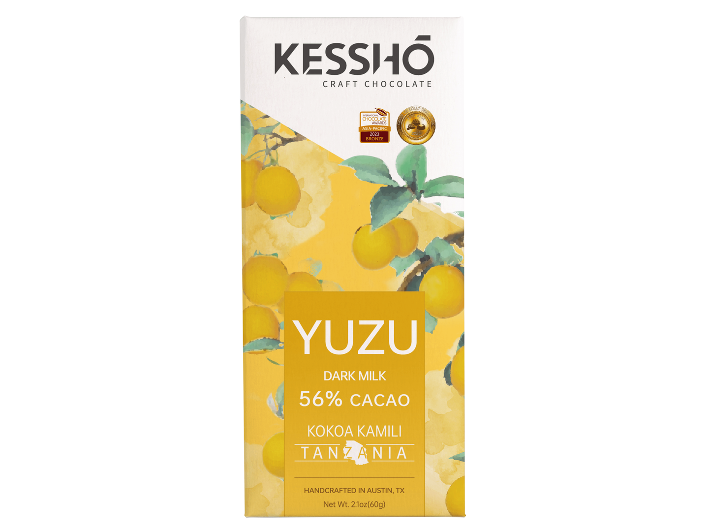 KESSHŌ | YUZU Dark Milk Chocolate