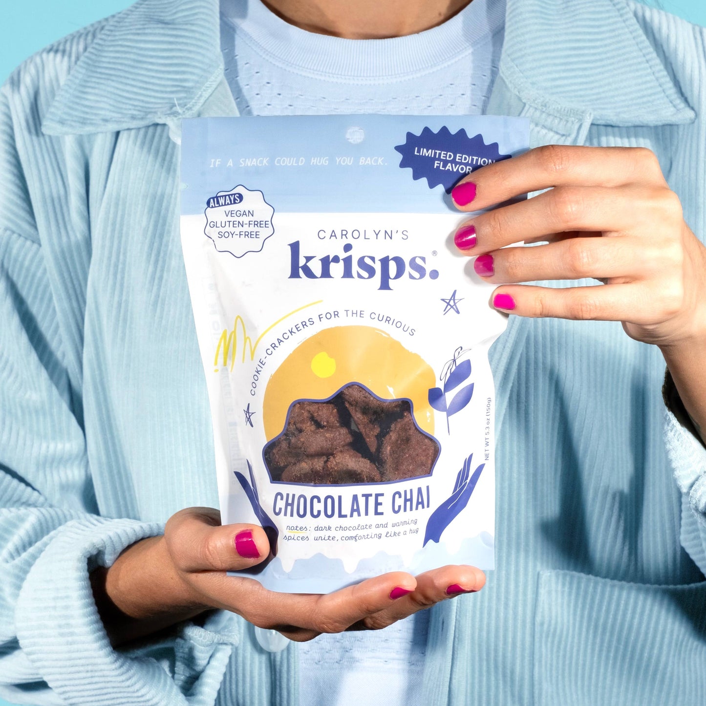 Carolyn's Krisps | Chocolate Chai Cookie Krisps - Gluten-free, vegan