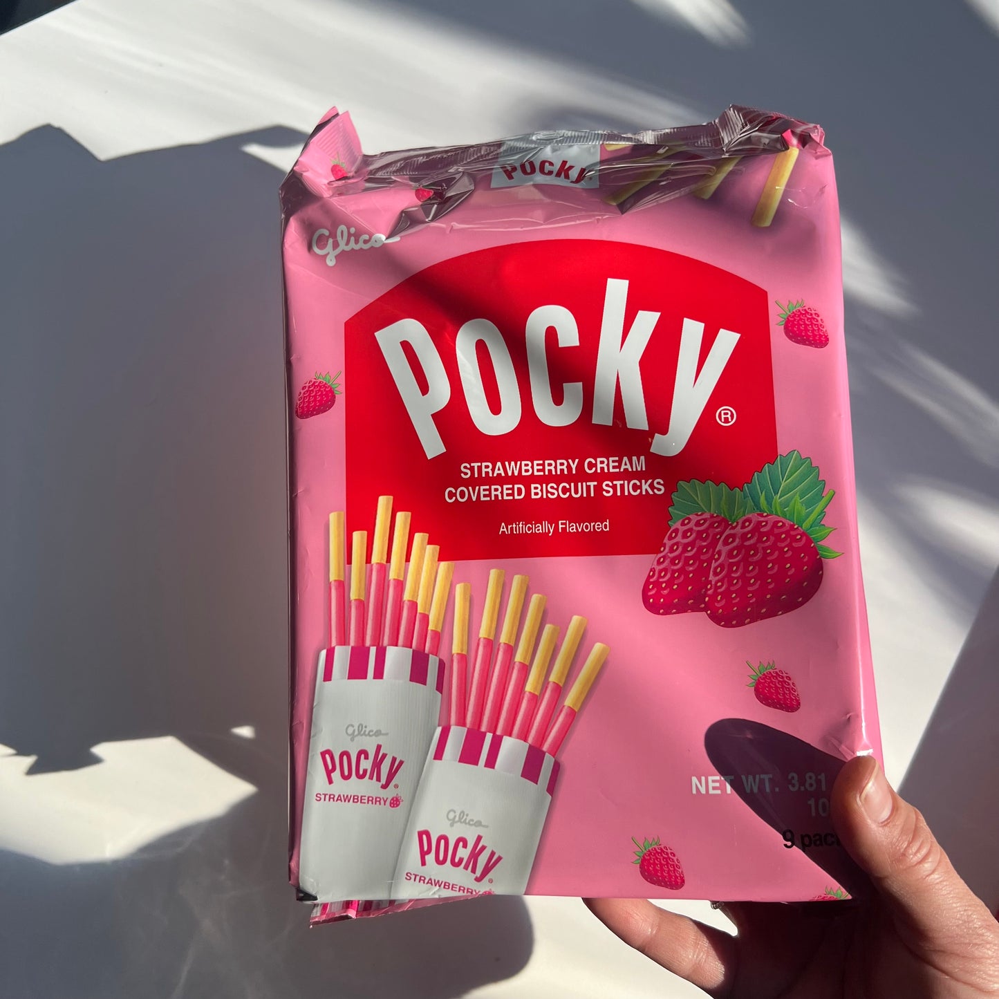 Pocky | Family Size Strawberry Cream