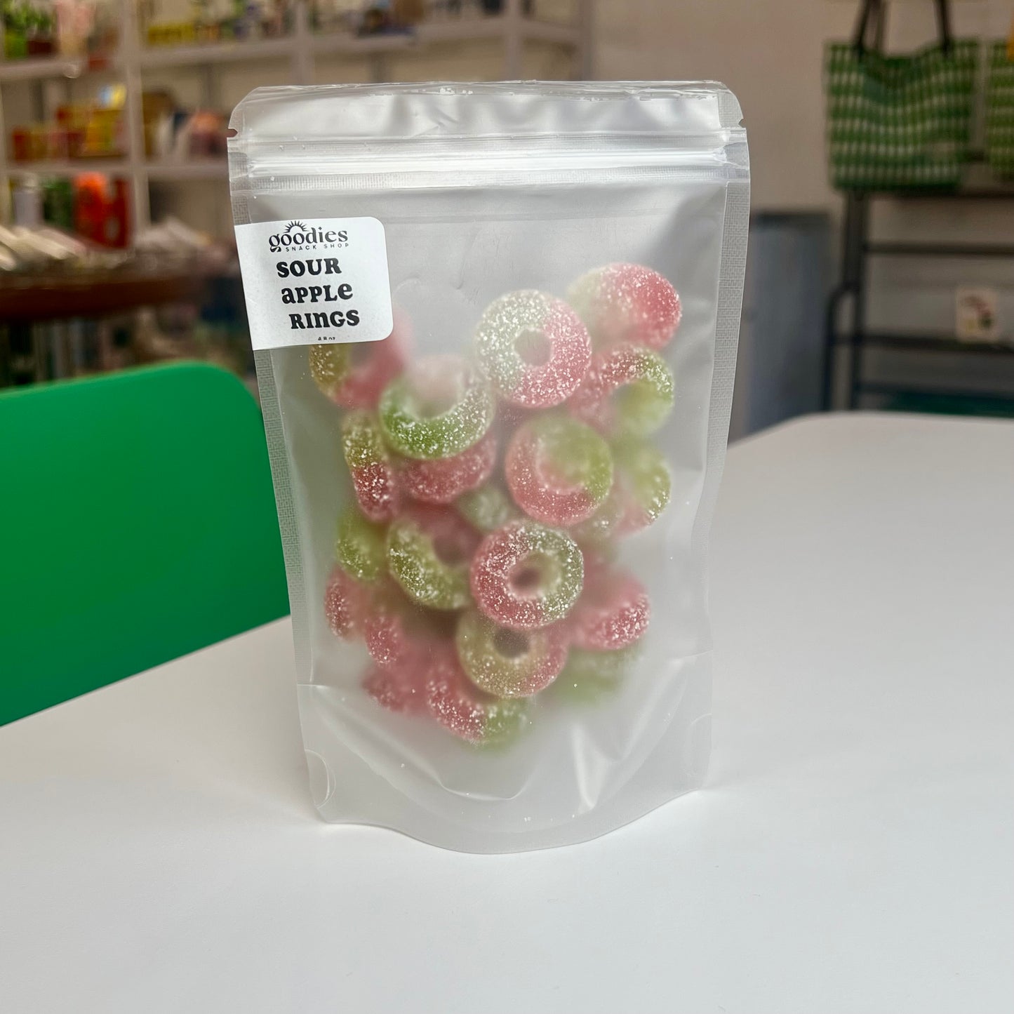 Goodies | Sour Apple Rings (v)