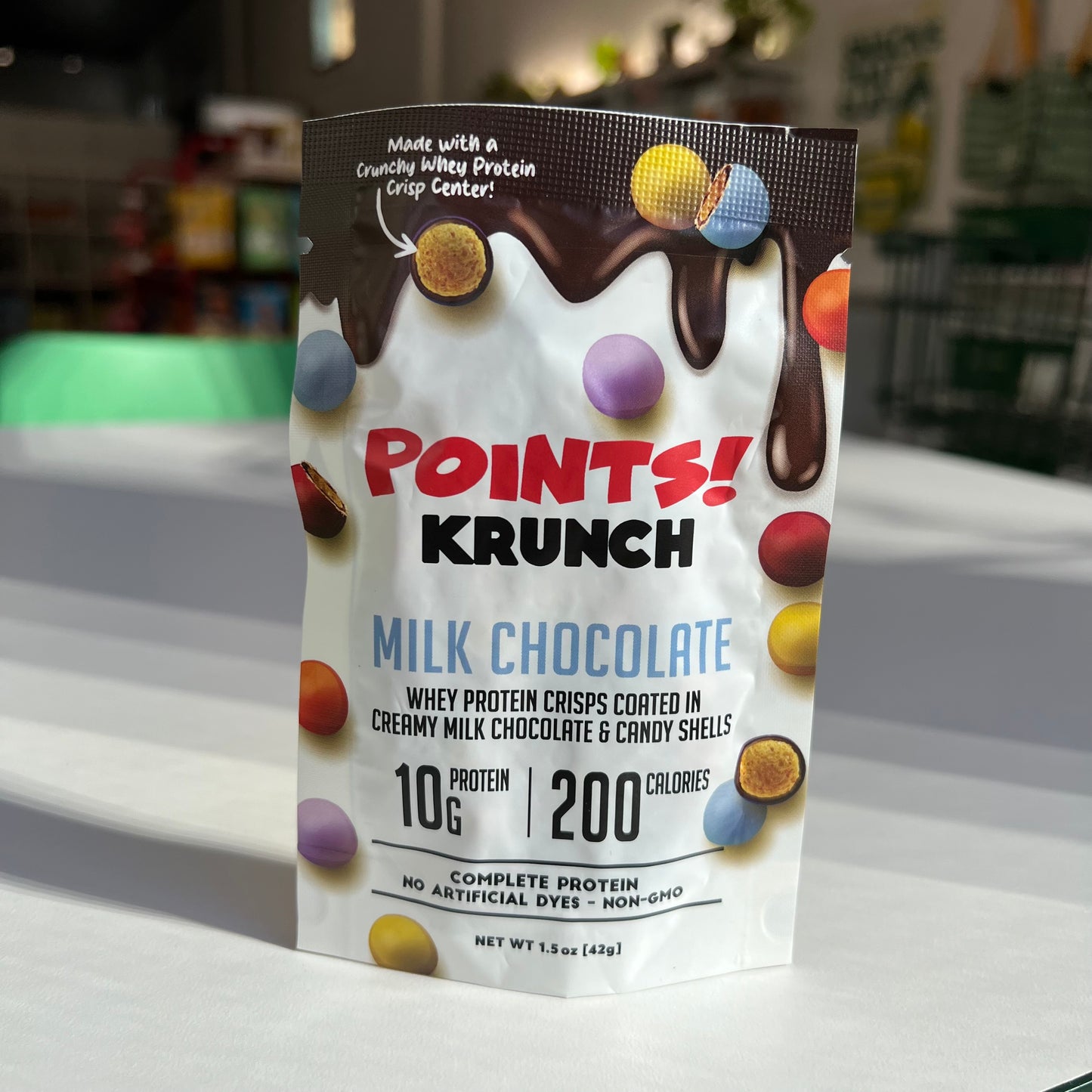 Points | Krunch Milk Chocolate Candy - 10 grams Protein