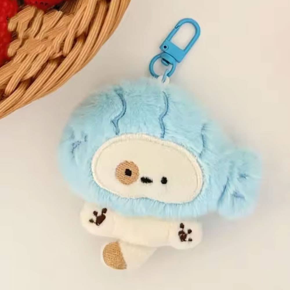 Snack Cat Blind Box Plush Keychain