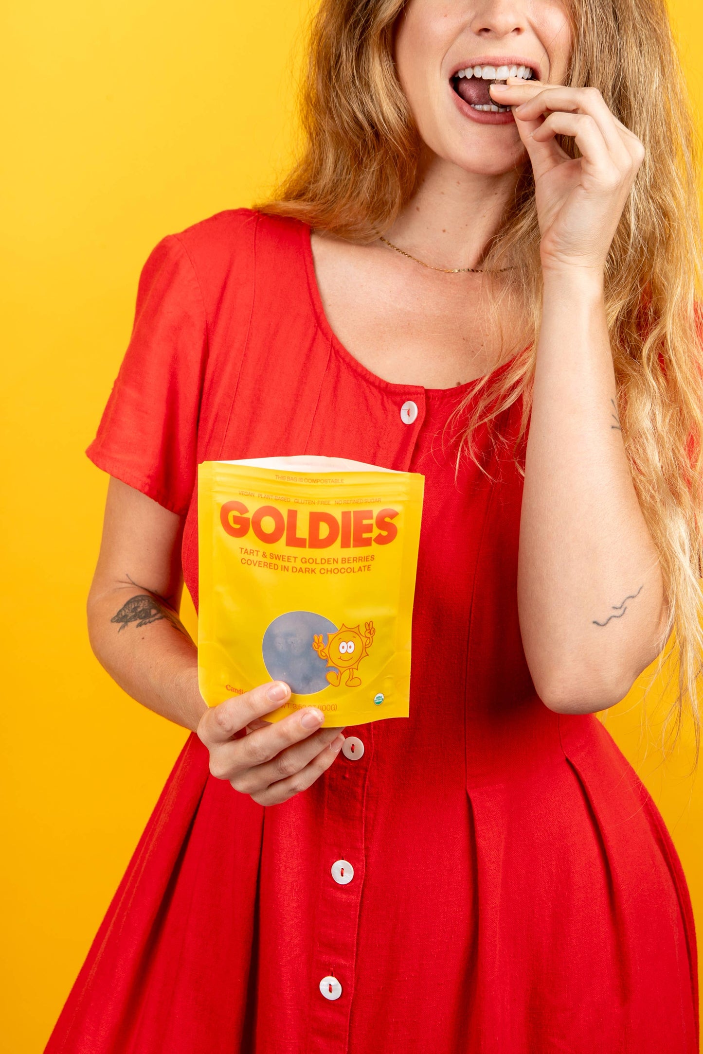 Candid | GOLDIES — chocolate covered goldenberries