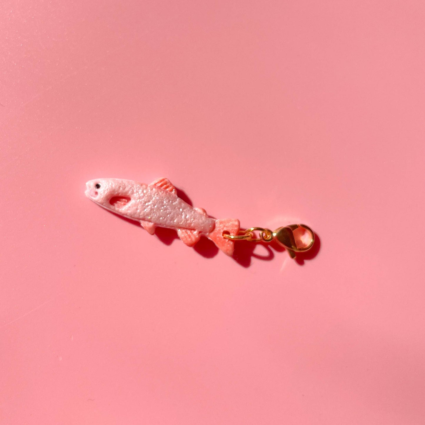 Bold Blossom Shop | Pink Fancy Fish Bag Charm