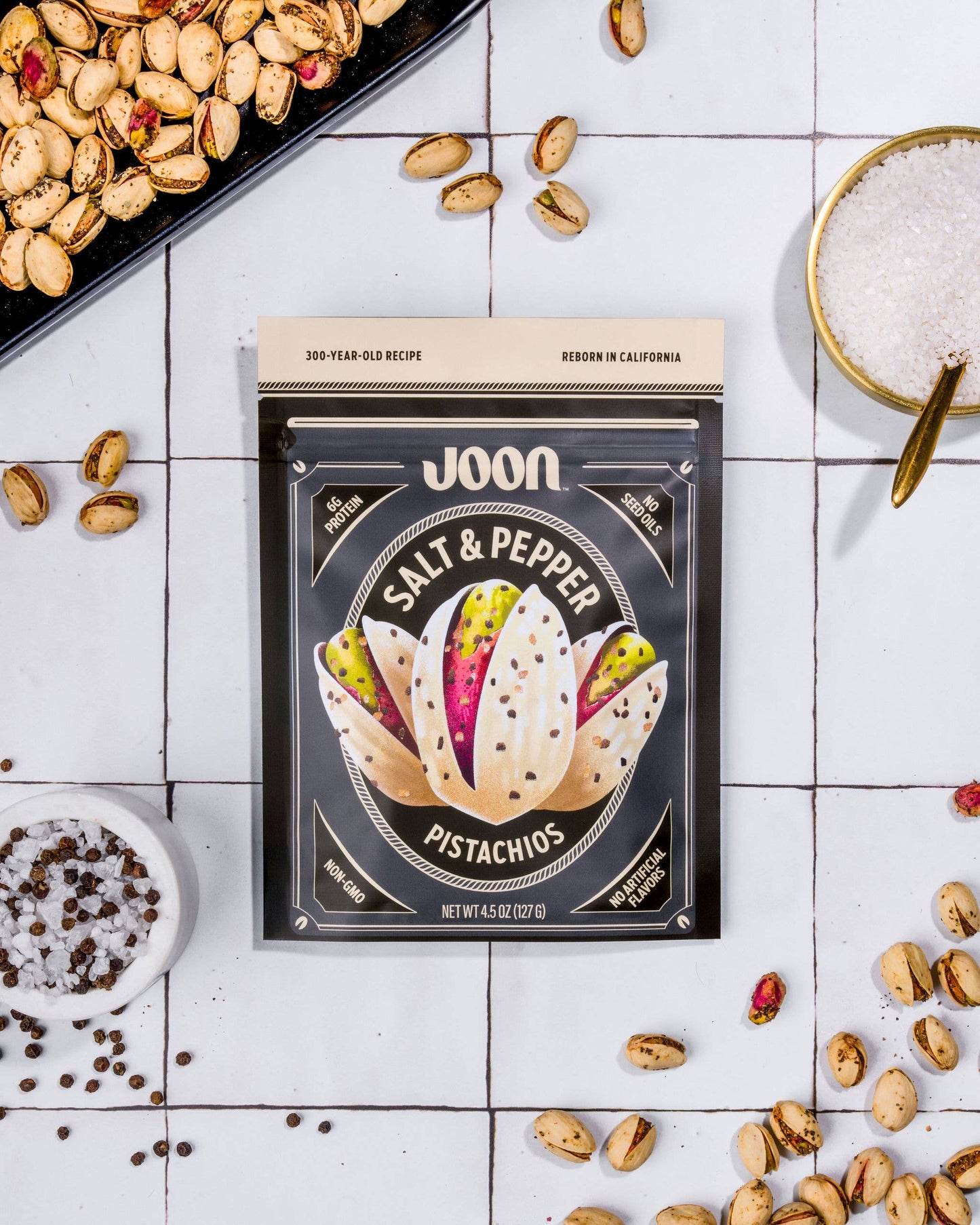 Joon | Joon Salt and Pepper Pistachios - 4.5oz