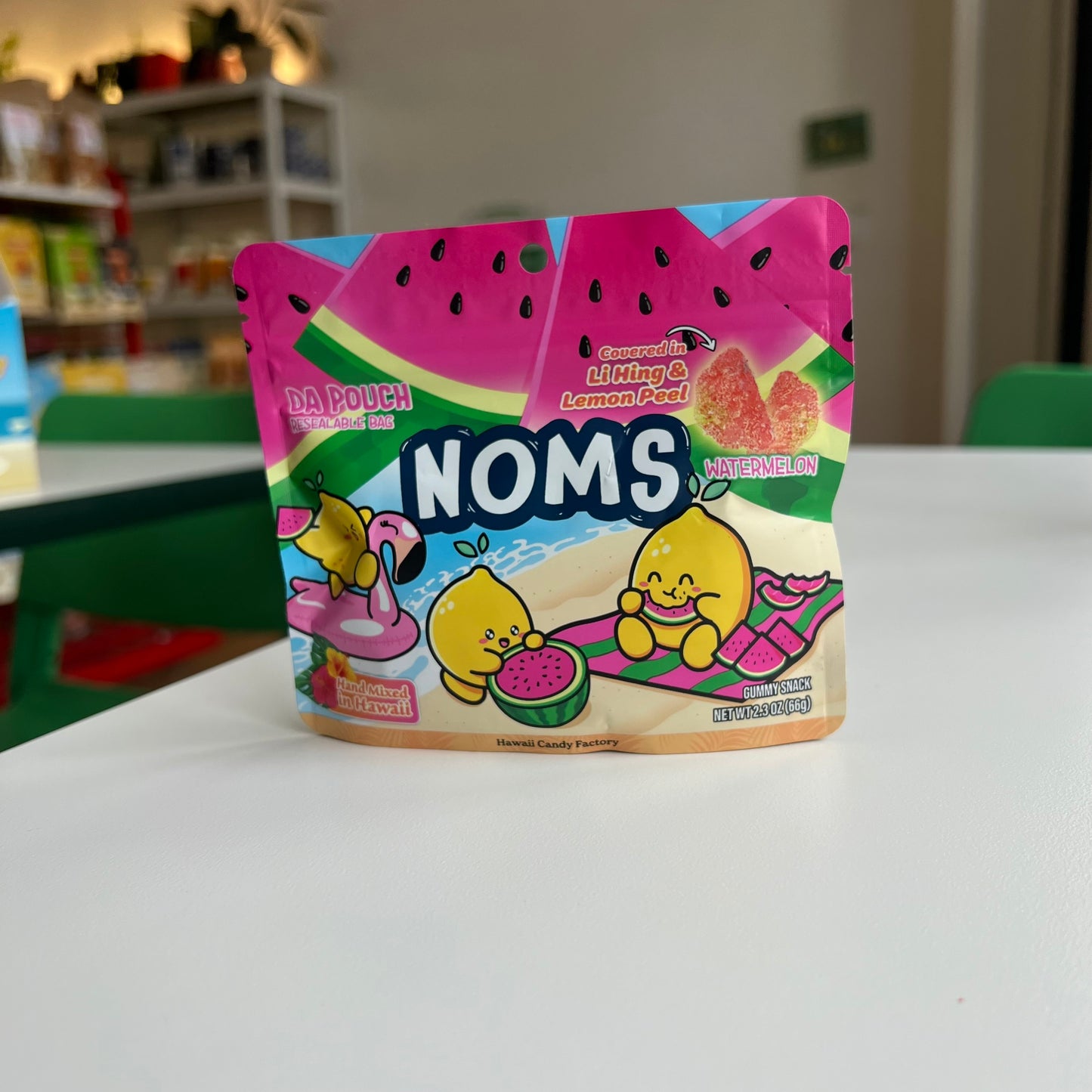 Noms Hawaii Candy | Watermelon Li Hing Mui Gummy – Goodies | Snack Shop