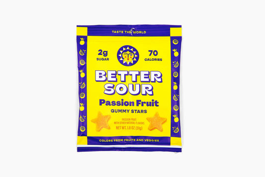 Better Sour | Passion Fruit Gummy Stars