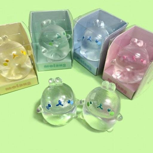Clear Mochi Squishy Figure Fidget Toy
