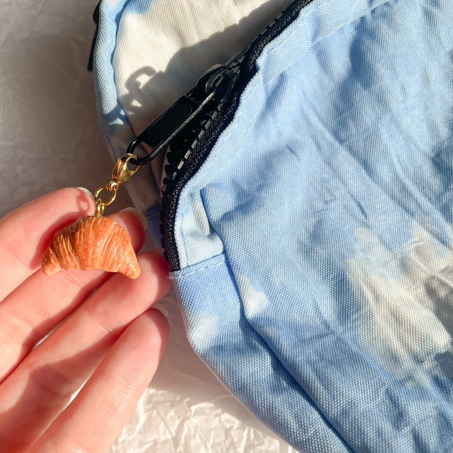 Bold Blossom Shop | Croissant Bag Charm