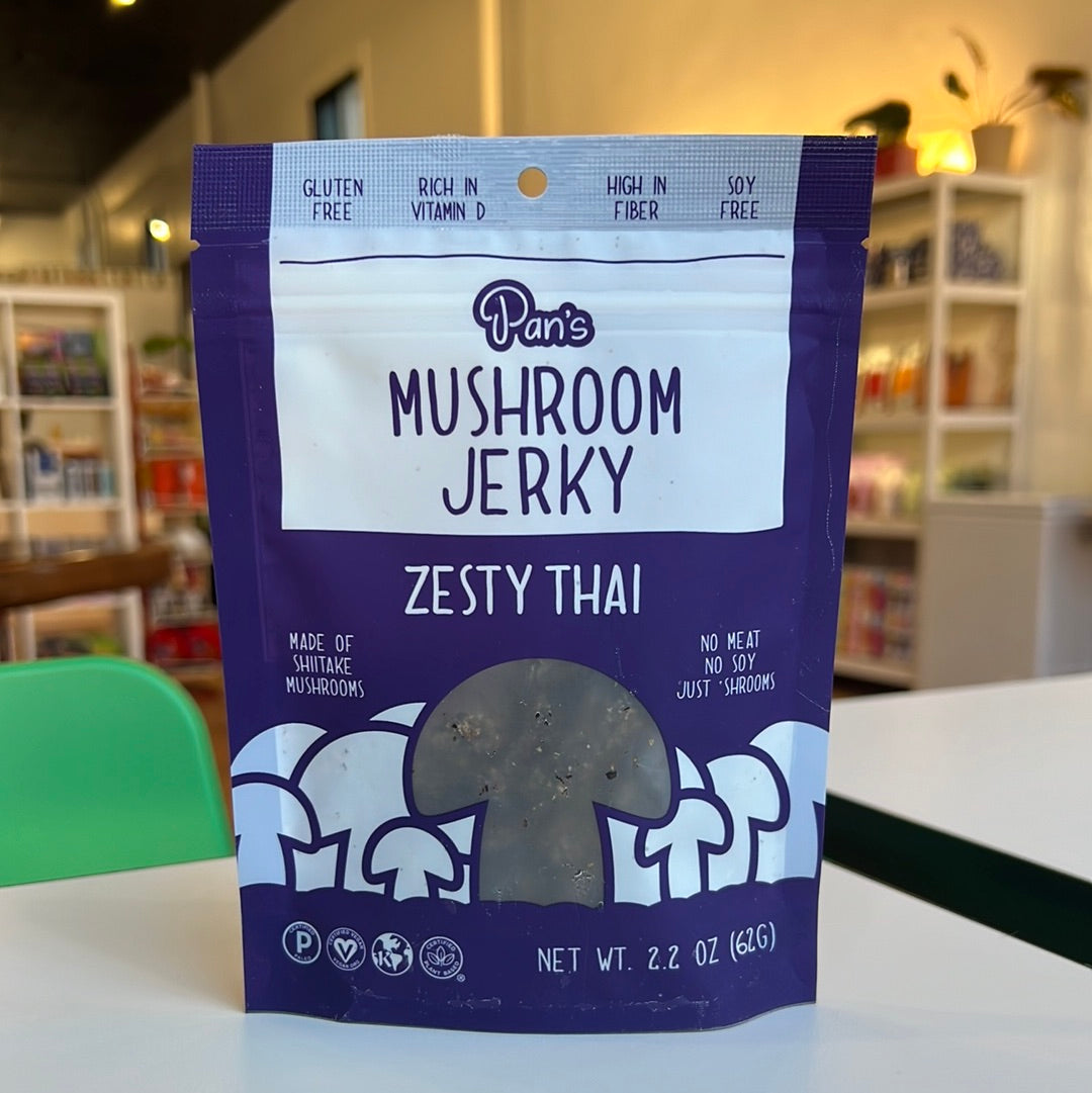 Pan's | Mushroom Jerky - Zesty Thai