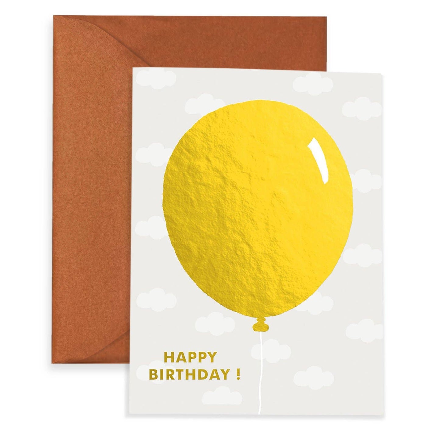 Carolyn Suzuki | GOLD BALLOON - Birthday Card