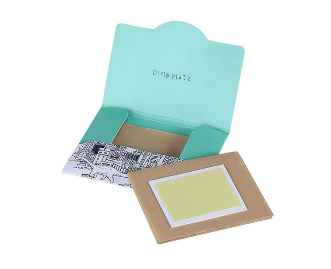 TOO COOL FOR SCHOOL | Dinoplatz Oil Blotting Paper Green Tea