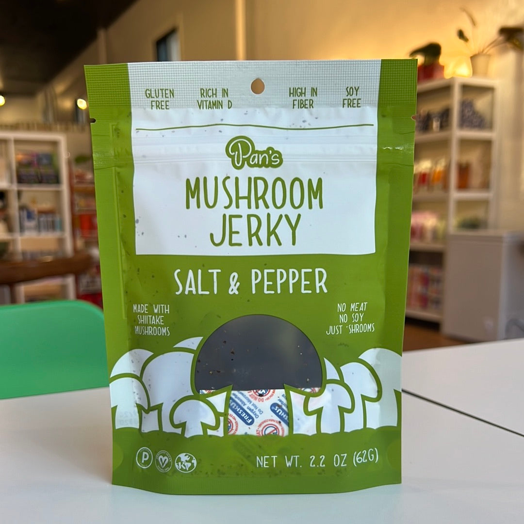 Pan's | Mushroom Jerky - Salt & Pepper
