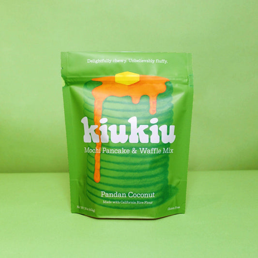 KiuKiu | Pandan Coconut Mochi Pancake and Waffle Mix