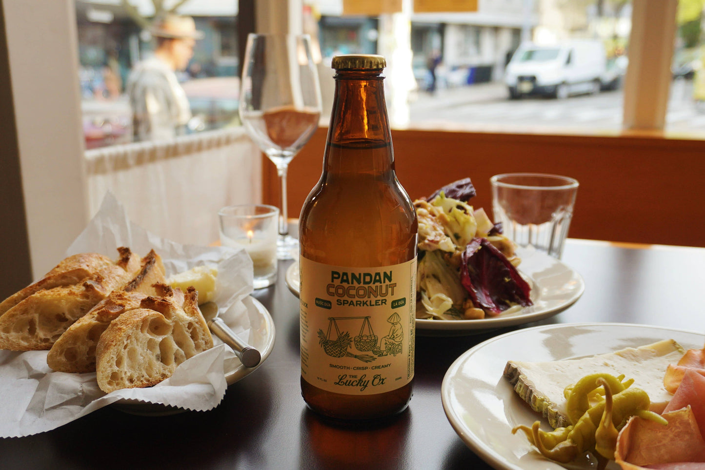 The Lucky Ox | Pandan Coconut Sparkler