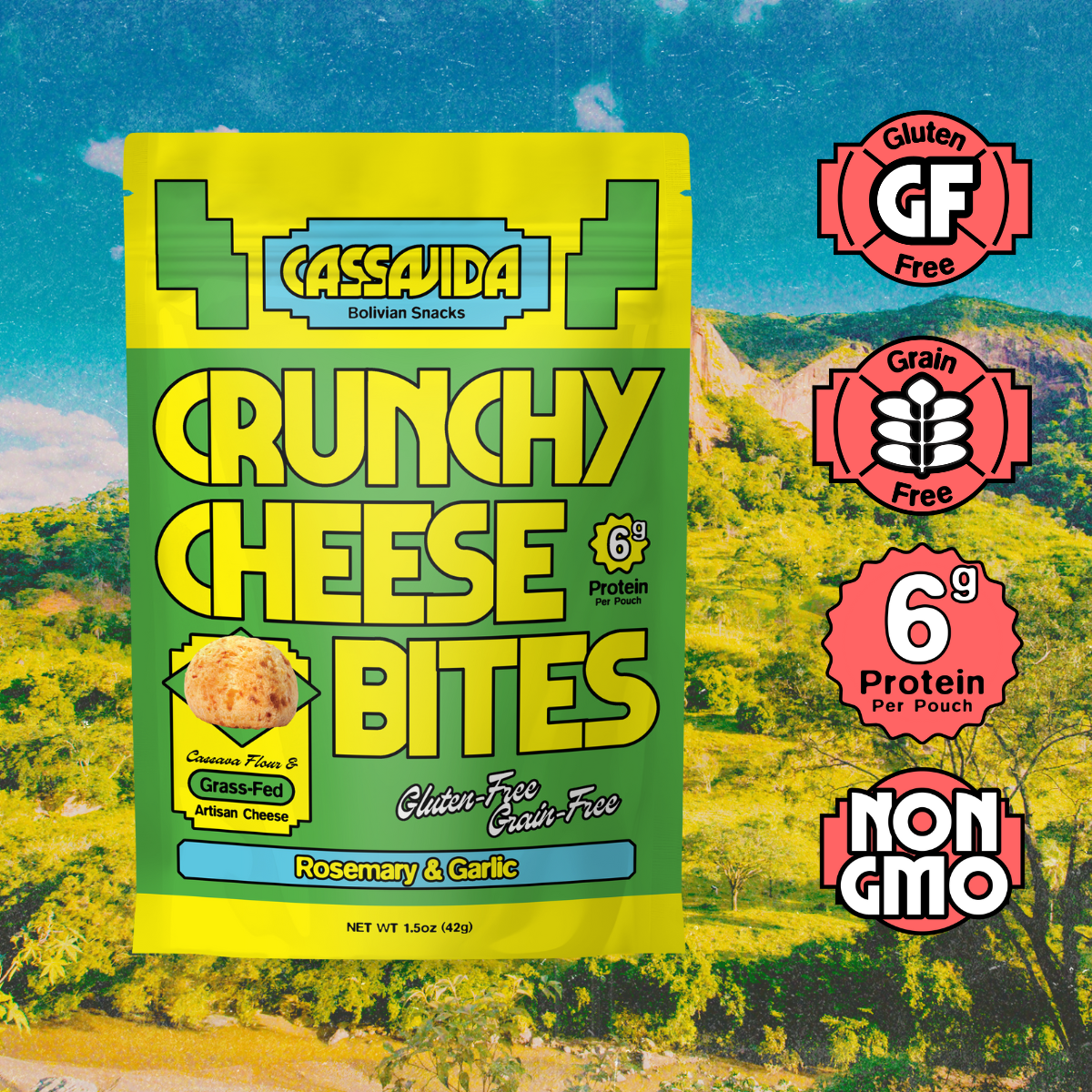 Cassavida Rosemary Garlic Cheese Bites