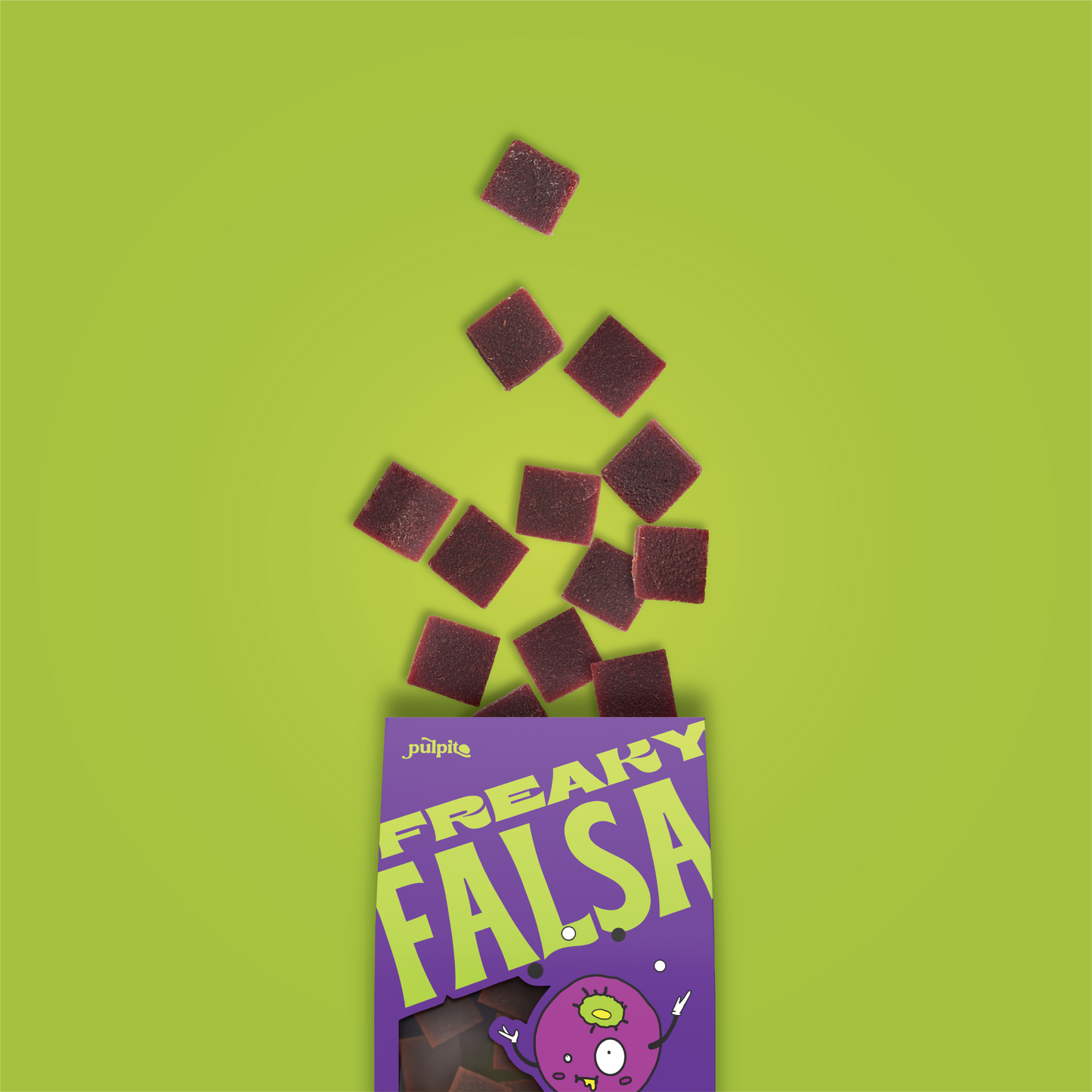 Pulpito Fruit Bites | Freaky Falsa (South-Asian Blueberry) Natural Fruit Snacks