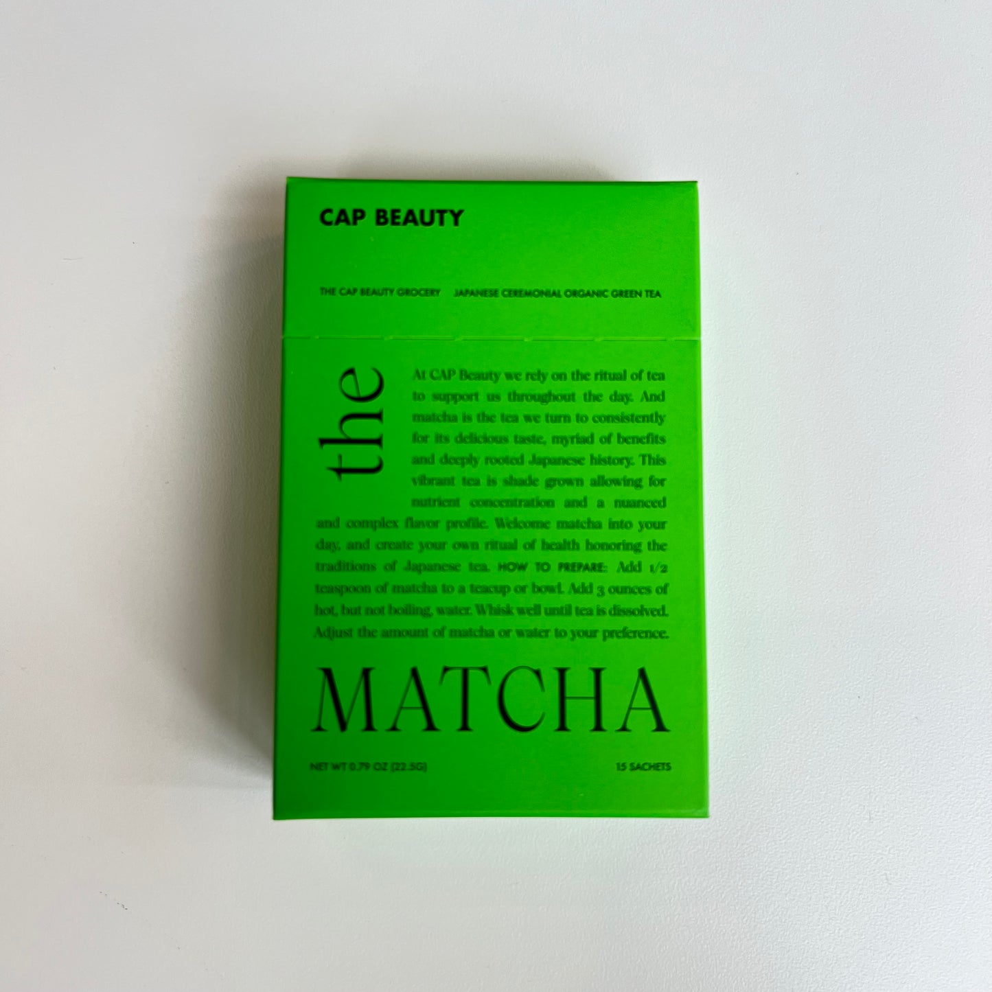 CAP Beauty | Matcha Stick Box