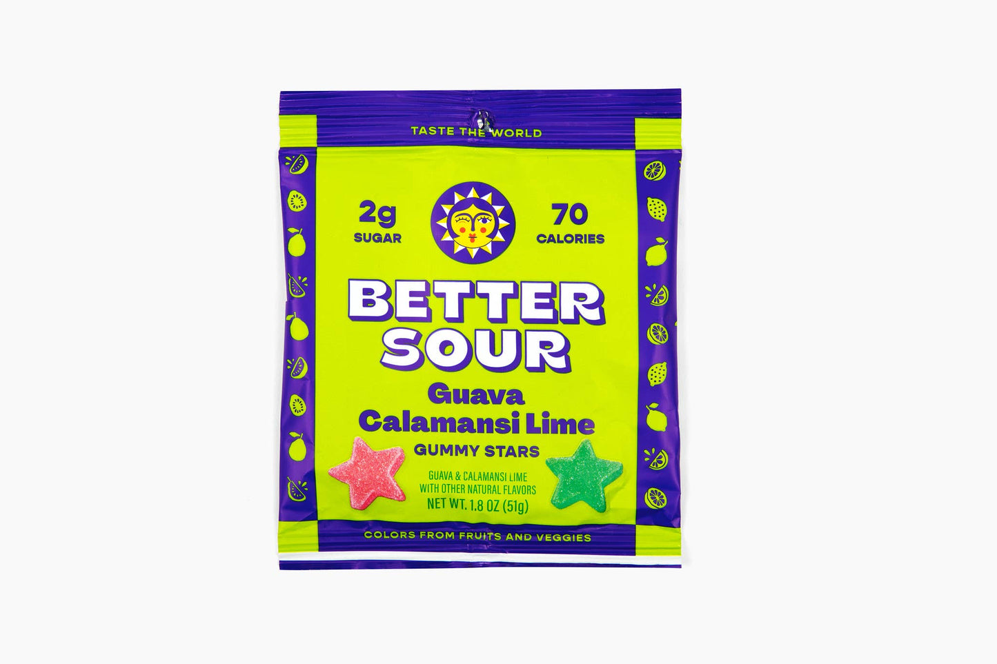 Better Sour | Better Sour | Guava Calamansi Lime Gummy Stars