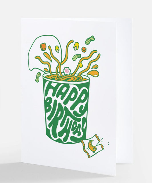 Goodies | Birthday Noodles - Happy Birthday Card