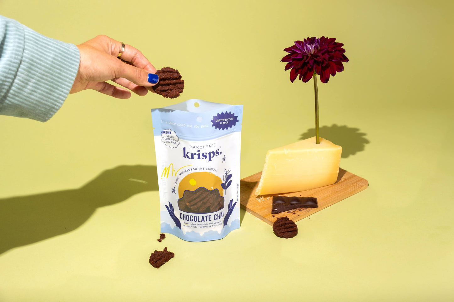 Carolyn's Krisps | Chocolate Chai Cookie Krisps - Gluten-free, vegan