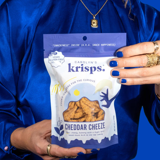 Carolyn's Krisps | Cheddar Krisps - Gluten-free, Vegan