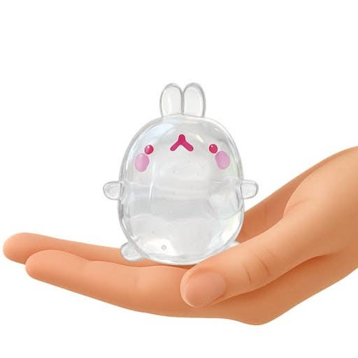 Clear Mochi Squishy Figure Fidget Toy